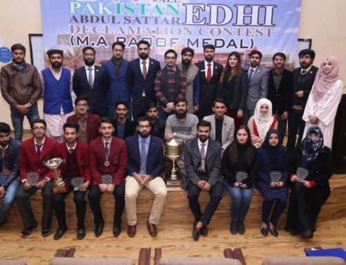 6th All Pakistan Abdul Sattar Edhi Declamation Competition